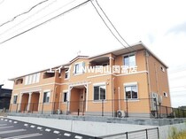 山陽本線（中国） 万富駅 2階建 築2年の外観写真