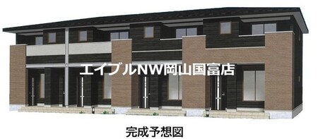 シャルロット本宮　弐番館外観写真
