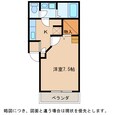 ピュアクリスタルⅠの間取図