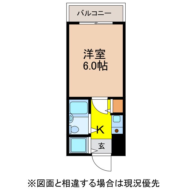 プレステージ多良見の間取り図