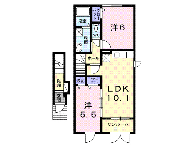 間取図