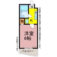 リード豊橋Ⅱの間取図