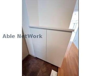 TYマンションWingsの玄関回り