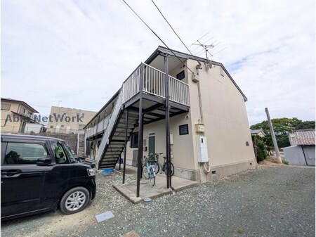 サンフラッツ北裏外観写真