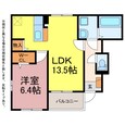 エアリー若松Ⅰ・Ⅱの間取図