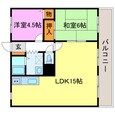 プチシャトー920の間取図