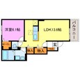 ジョイ アルミュールＢの間取図