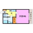 ブルージュⅢの間取図