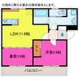三蔵子ハイツの間取図