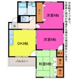 ドミール92の間取図