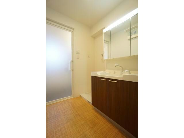 物件内観写真10　(三面鏡付き独立洗面台)