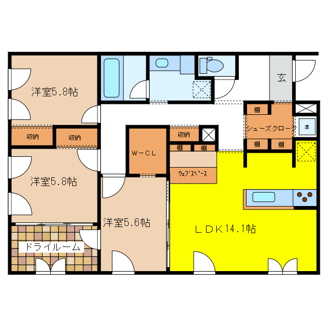 間取図
