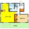 D-room琴塚の間取図