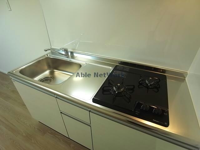 物件内観写真23　(2口コンロのシステムキッチン)