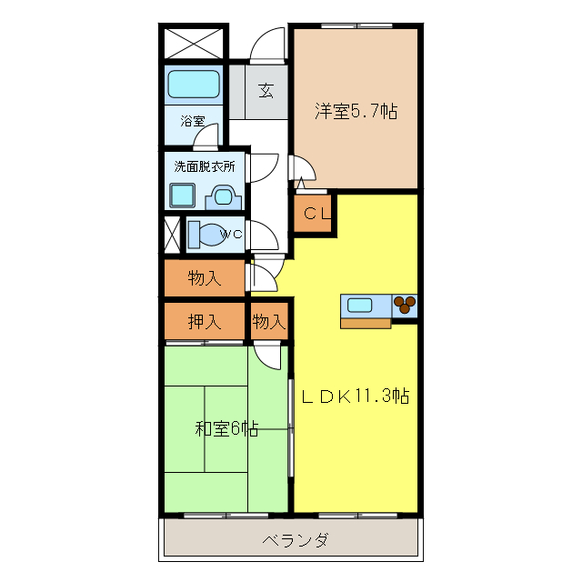間取図