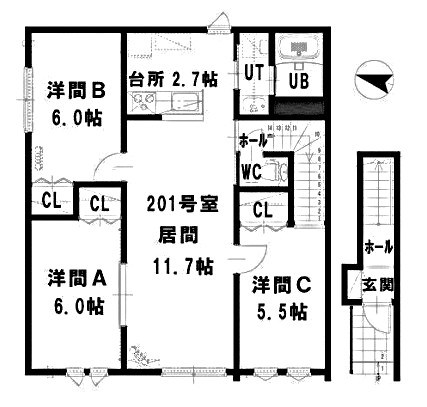 間取図