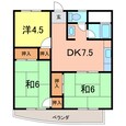 メゾンソレイユの間取図