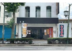 朝日町飲食店居抜店舗外観写真