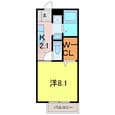 東海道本線 安城駅 2階建 築23年の間取図