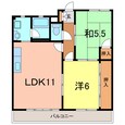 マンション久保田の間取図