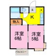 リキコーポの間取図