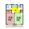 グランハイツストウⅠの間取図