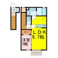 ショコラＡの間取図