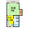 ダイワハイツ下辺見の間取図