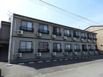 白新線・羽越本線（新潟県内） 西新発田駅 2階建 築27年の外観写真