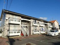 白新線・羽越本線（新潟県内） 新発田駅 2階建 築31年の外観写真