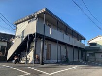 白新線・羽越本線（新潟県内） 西新発田駅 2階建 築20年の外観写真