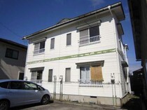 白新線・羽越本線（新潟県内） 新発田駅 2階建 築35年の外観写真