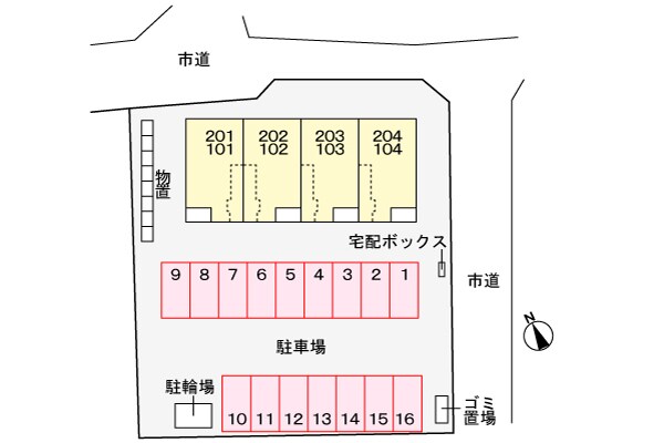駐車場(駐車場)