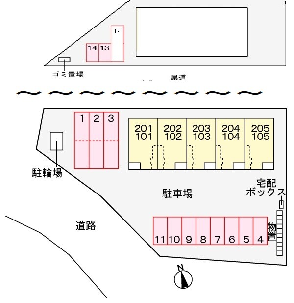 物件外観写真3　(駐車場)