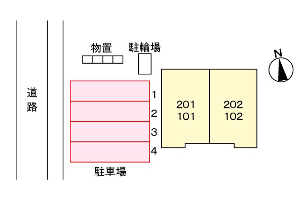 物件外観写真3　(駐車場)