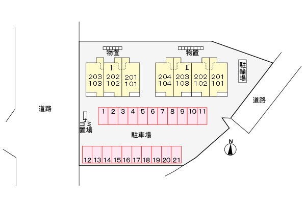 駐車場(駐車場)