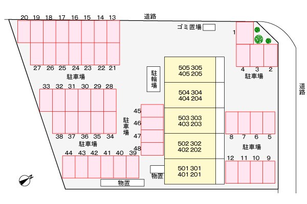 駐車場(駐車場)