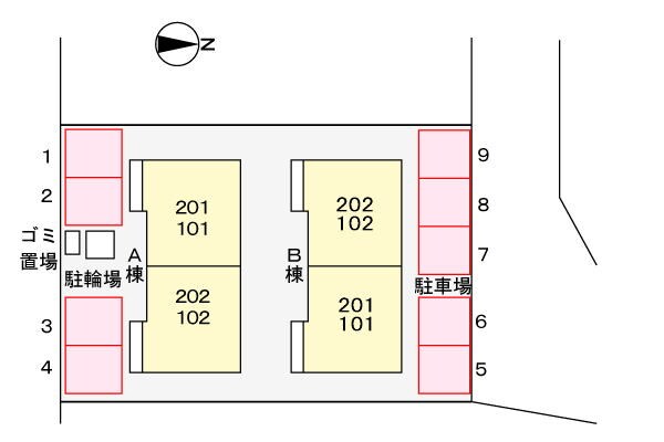 駐車場(駐車場)