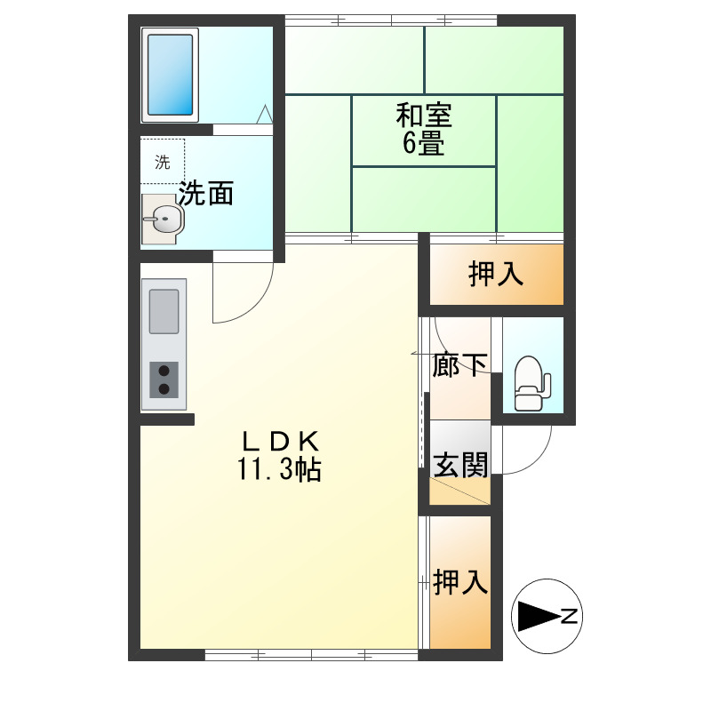 間取図