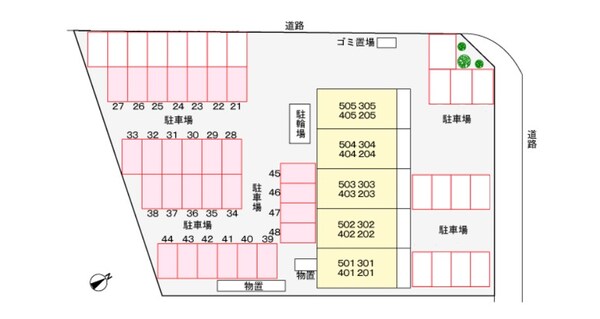 駐車場(駐車場)