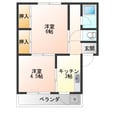 霞雅ビルBの間取図