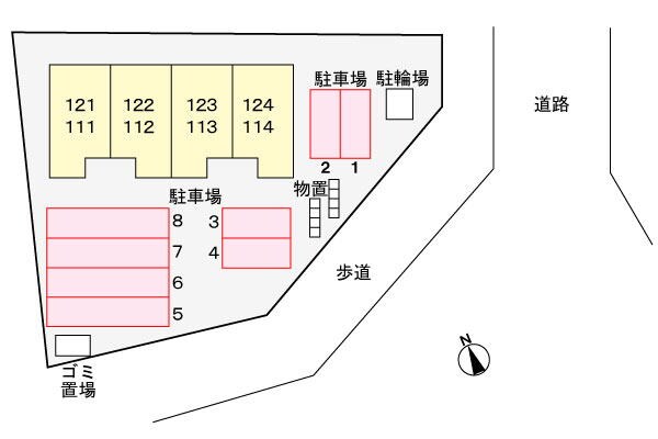 物件外観写真3　(駐車場)