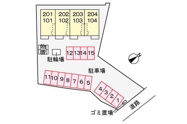 物件外観写真2　(駐車場)