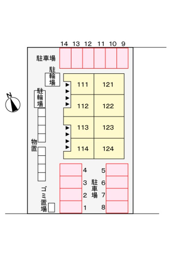 駐車場(駐車場)