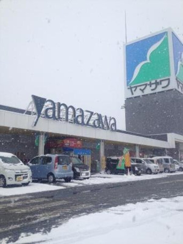 周辺環境(ヤマザワ寒河江プラザ店 0.6km)