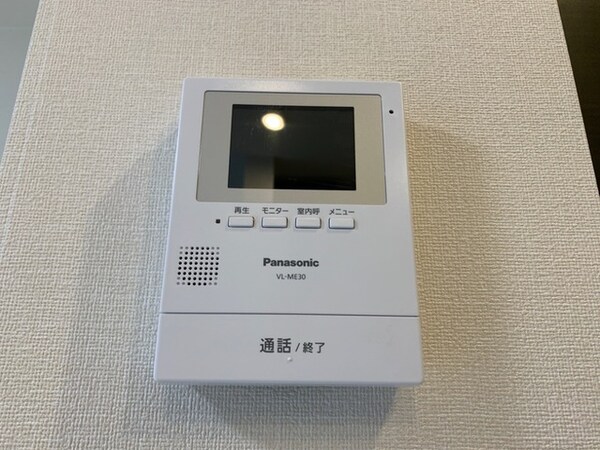 セキュリティ(カメラ付インターホン(イメージ))