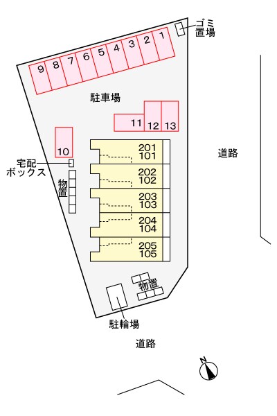 物件外観写真3　(駐車場)