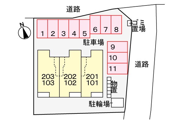 駐車場(駐車場)