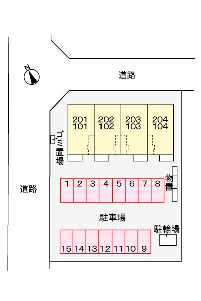 物件外観写真3　(駐車場)