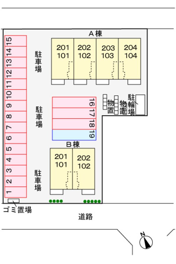 駐車場(駐車場)